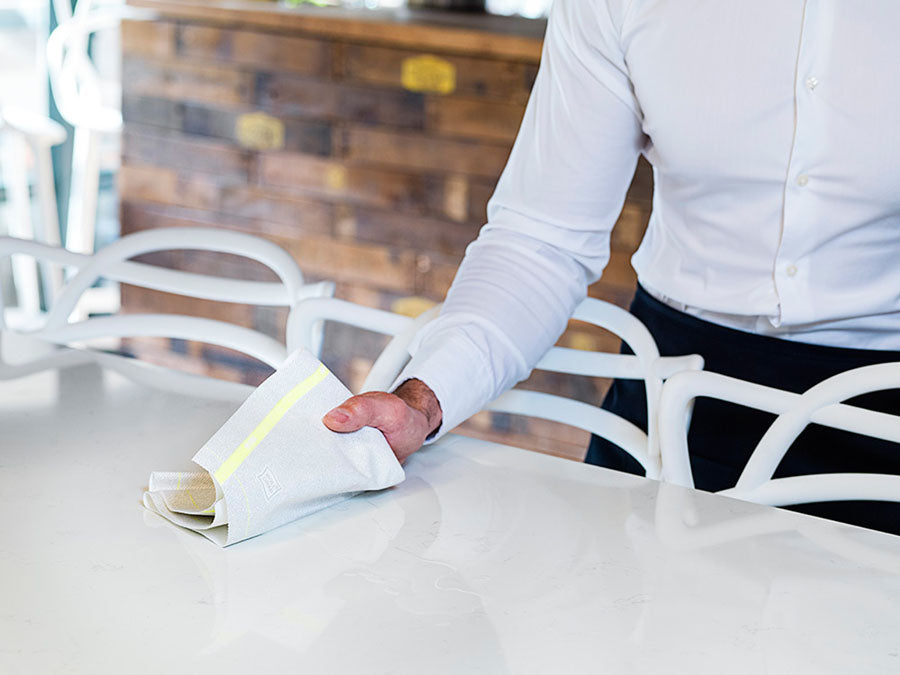 Bayeta Drytech 40x40cm Cenefa (5uds/rollo)