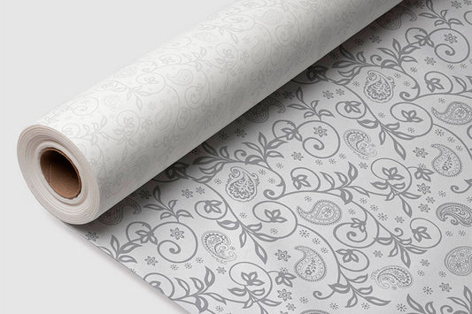 Rollo Air Soft 1,20x25m Deco. Cachemir Gris