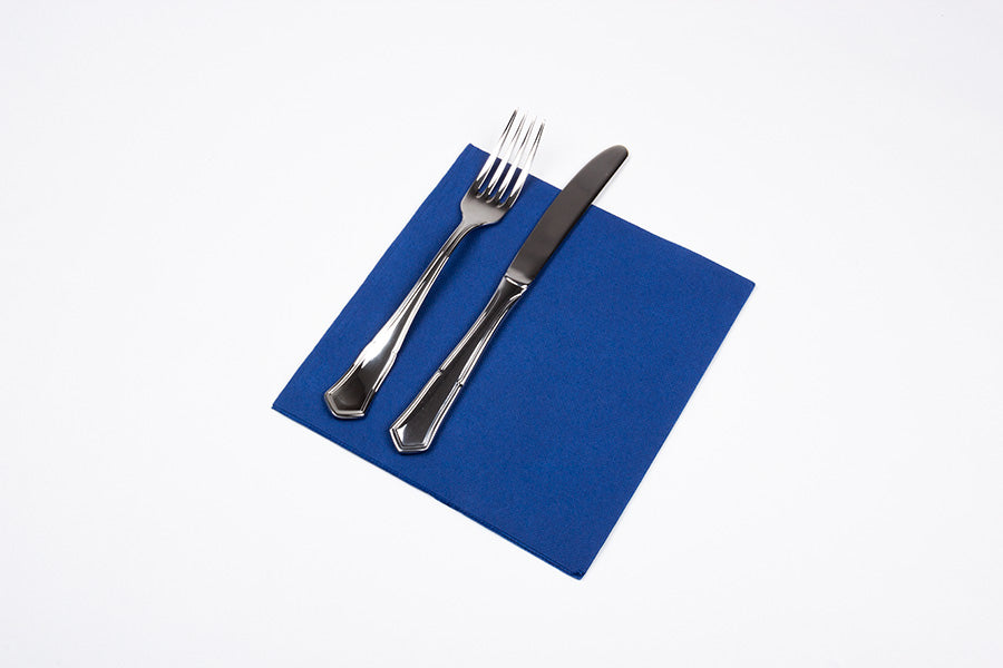 Servilleta 40x40 Punta Punta 50ud Azul