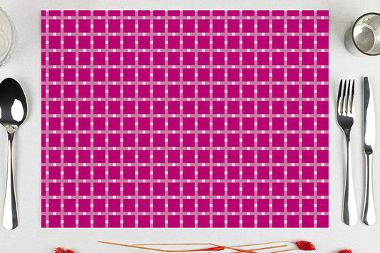 Mantel Papel 28x40,5cm 80gr Deco. Cuadros Magenta