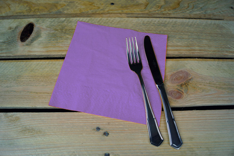 Servilleta 40x40 2 capas 50uds Violeta
