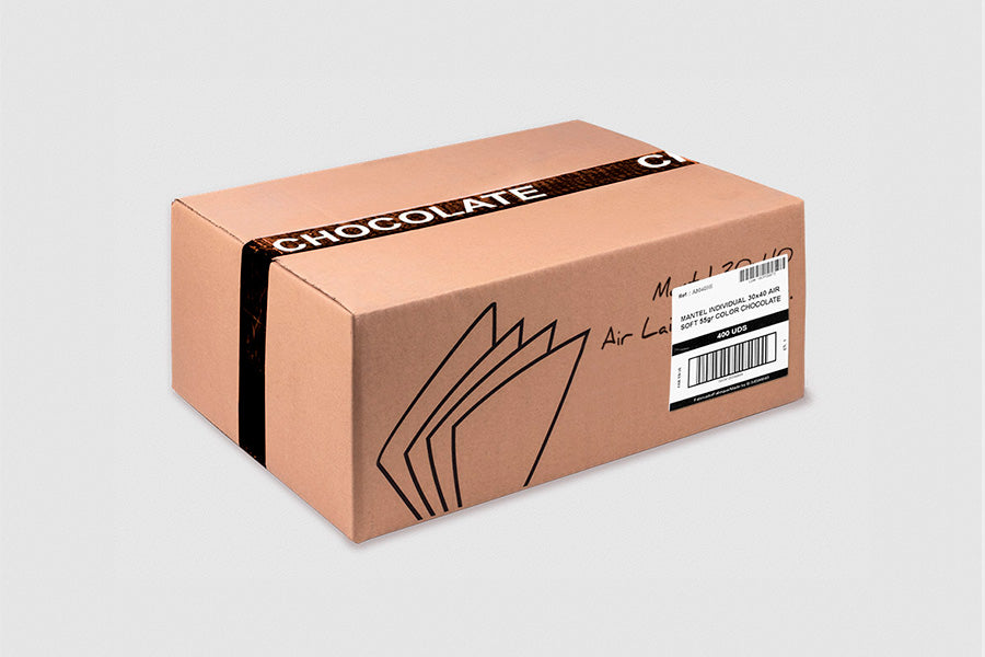Mantel Air Soft 30x40 400uds. Chocolate