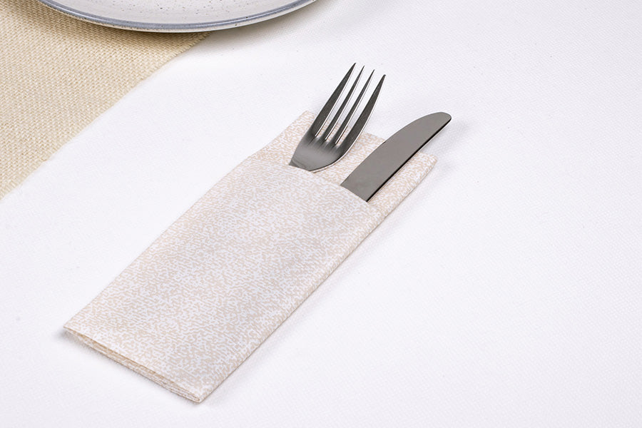 Mini Kanguro Bambutex 30x40 Blanco D.Esparta Crema