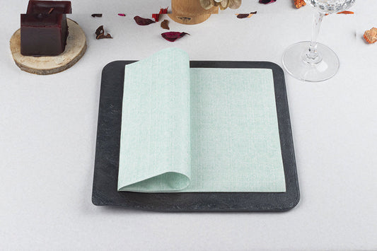 Servilleta Bambulux 40x40cm Deco. Capri Agua Marin