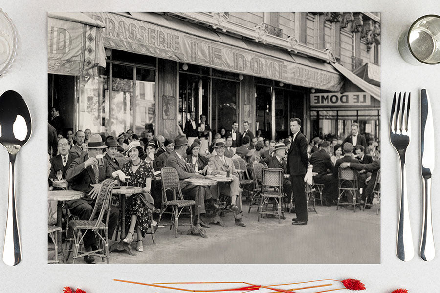 Mantel Papel 28x40,5cm 80gr Deco. Dome Impresion Offset, 500uds