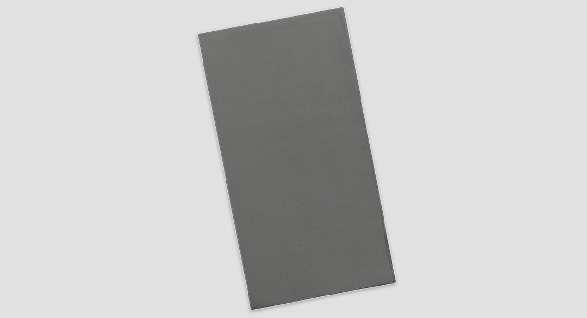 Servilleta 30x40 Punta-Punta 50ud Gris