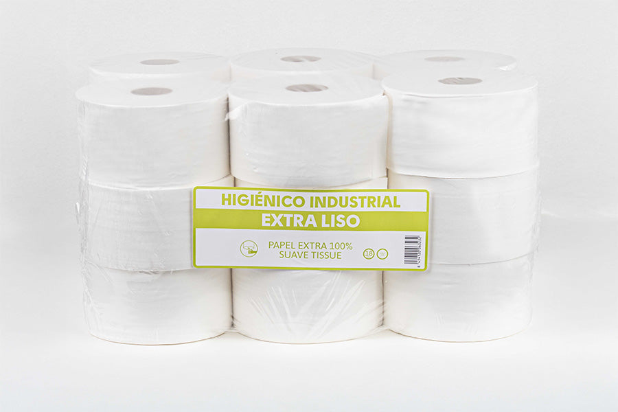 Higienico Industrial Extra Liso 400gr. 18ud.