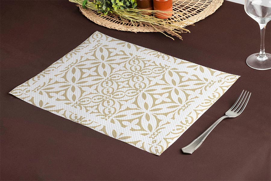 Mantel Papel 30x40 Blanco 40gr Deco. ALTEA