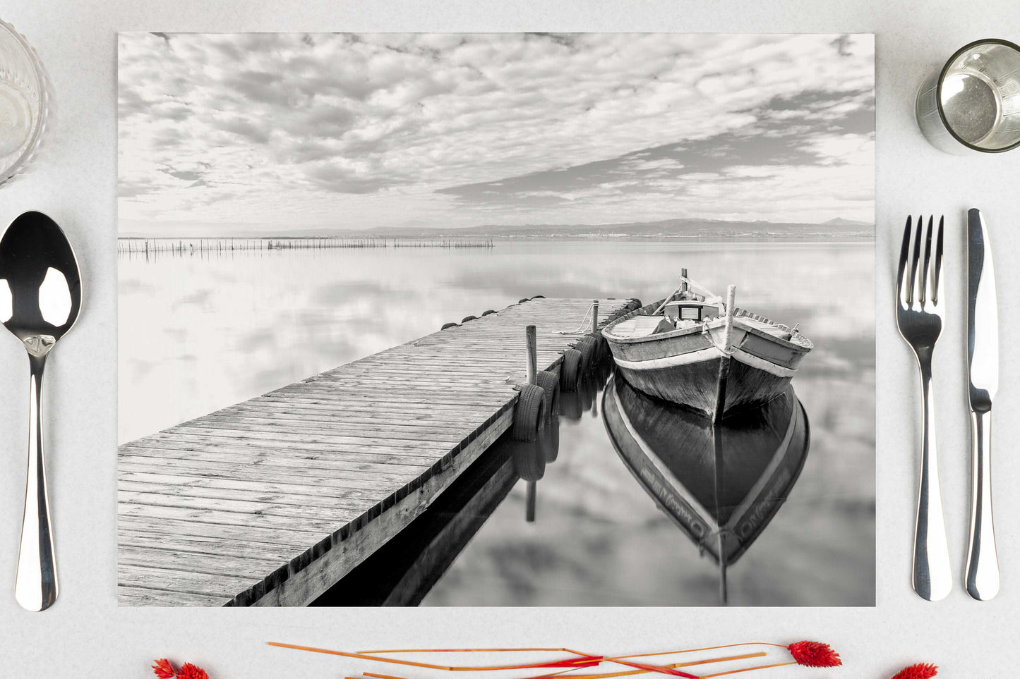 Mantel Papel 28x40,5cm 80gr Deco. Muelle Impresion