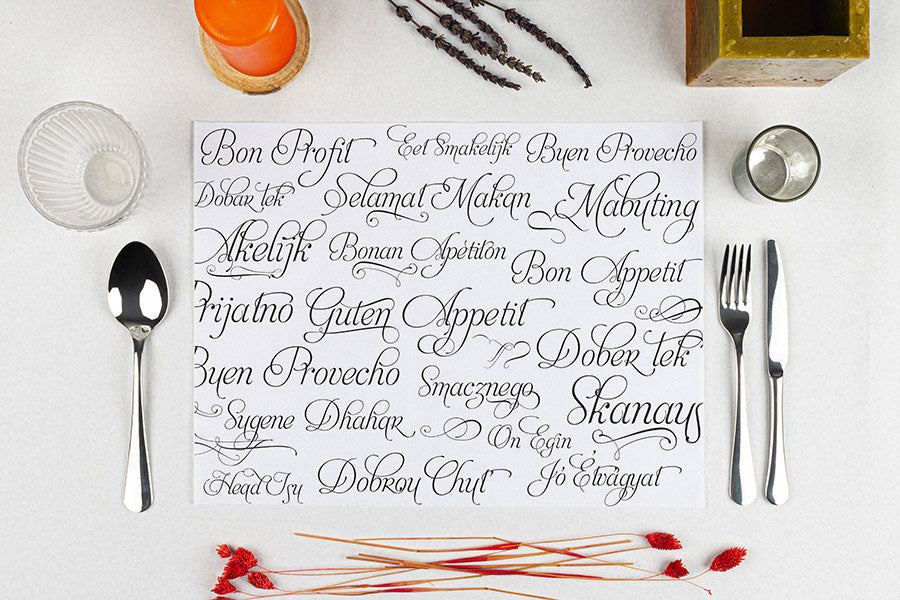 Mantel Cortado Startex 30x40cm Blanco Deco. Buen Provecho