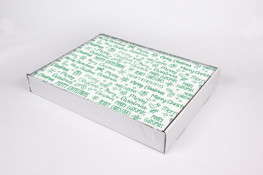 Mantel papel 30x40 Blanco 45gr Dec.500U.