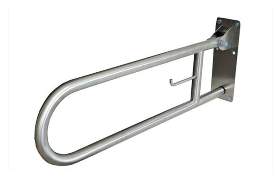 Barra sujeción abatible Acero inox 192x100x600