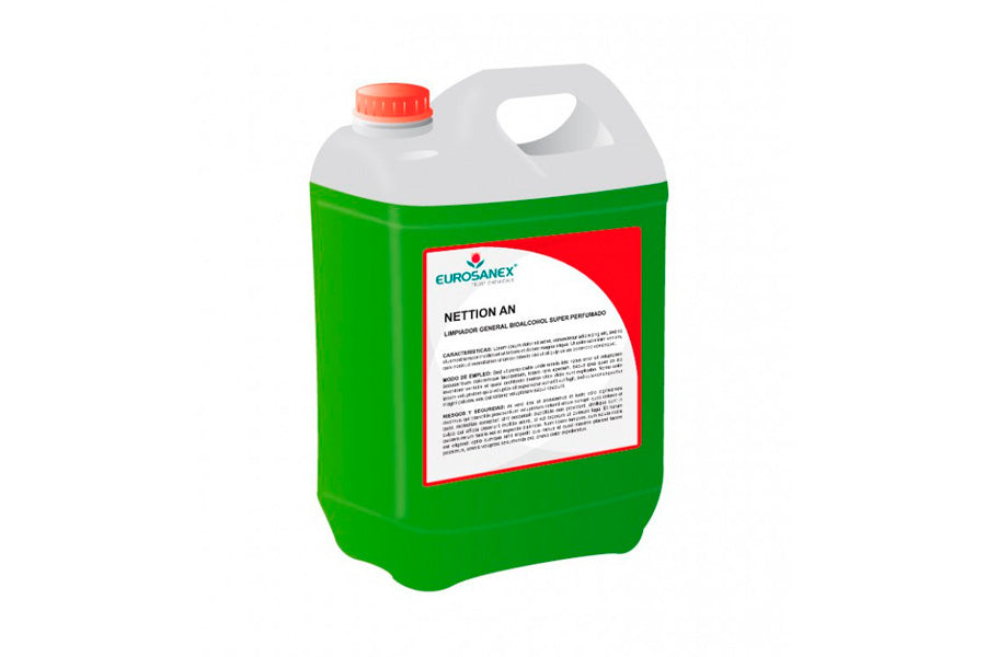 Limpiasuelos Nettion AN 5L. (Limpiador bioalcol pe