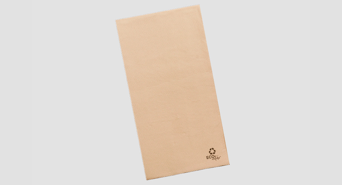 Servilleta Punta Punta 30x40cm Eco Nature, 50uds 2