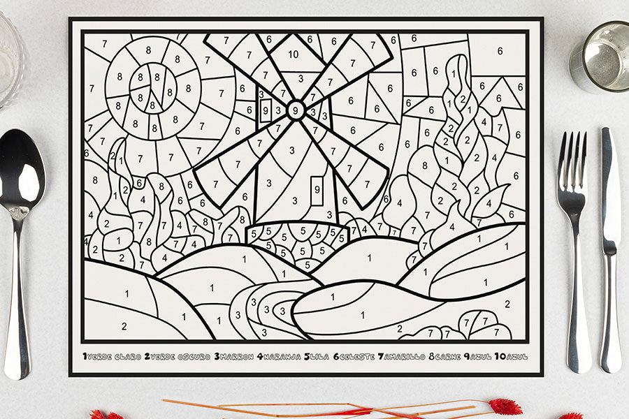 Mantel Papel 28x40,5cm 80gr Deco. Molino Impresion Offset, 500uds