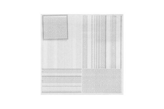 Servilleta Bambutex 40x40cm Deco. Campos Agua Mari