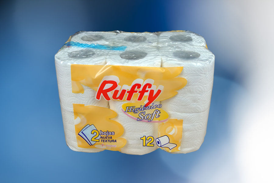 Hig Domestico 15m. Extra Laminado RUFFY 12 uds.