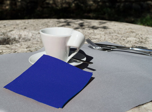 Servilletas 20x20 Micropunto 100ud Azul