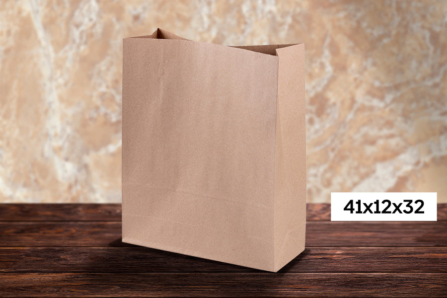 Bolsa Papel Kraft Americana 41x12x32cm 90gr