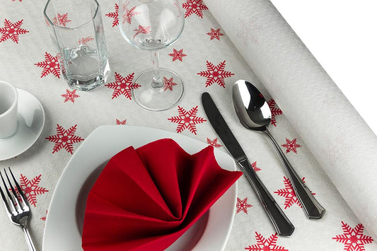 Rollo Mantel Papel 1,2x50m 37gr. BL + Estrellas