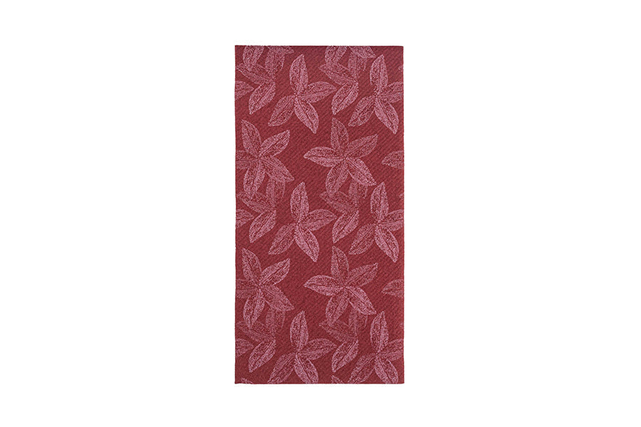 Servilleta Air Soft 40x40cm Pleg. 1/8 Burdeos Deco