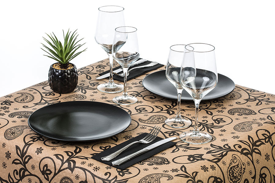 Mantel Eco Nature 120x120 Deco. Cachemir