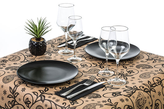 Mantel Eco Nature 120x120 Deco. Cachemir