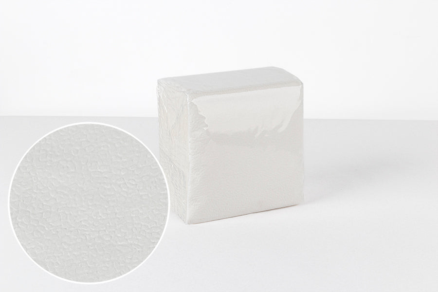 Servilletas 30x30cm Blanco 1 Capa, 200uds 12paq