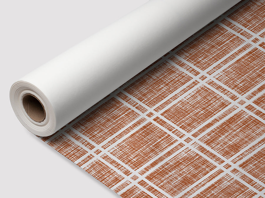 Rollo Mantel Bambulux 1x25m Blanco Deco. Menorca T