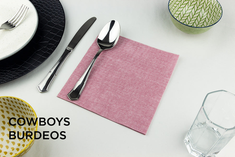 Servilleta 40x40 PP Deco. Cow Boys BU