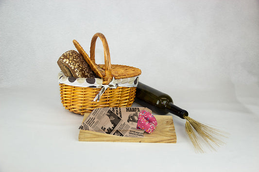 Bolsa Papel Antig Eco Nature Prensa 12+6x20cm 35gr
