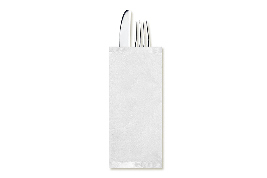 Sobre Papel Portacubiertos 11x25cm Blanco