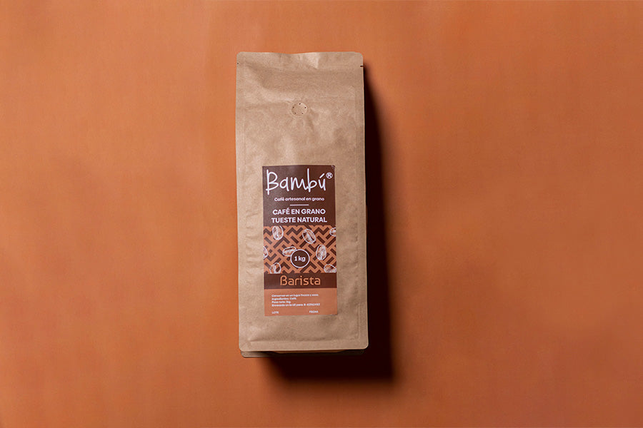 Cafe Bambu Barista 1kg (Caja de 6 pack)