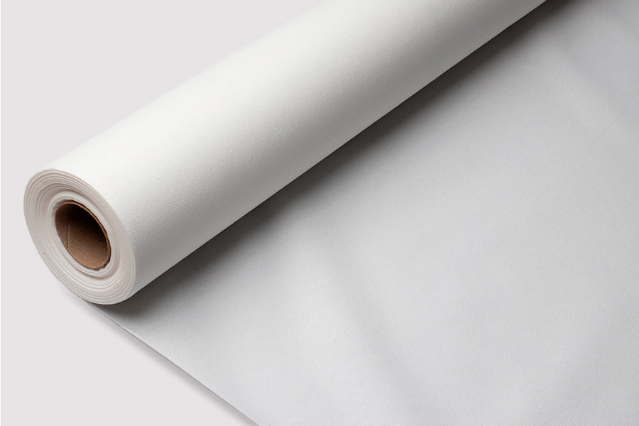Rollo mantel Air Soft 1x25m Blanco