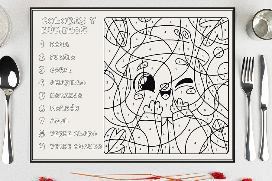 Mantel Papel 28x40,5cm 80gr Deco. Perro Impresion Offset, 500uds