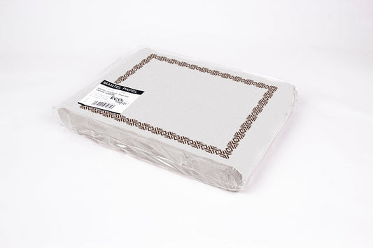 Mantel Papel 30x40cm 100gr Blanco Deco. Orla, 500u