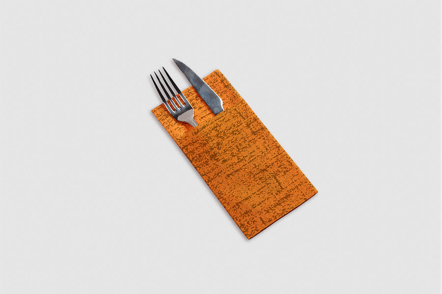 Kanguro Air Soft 40x40cm Naranja Deco. Strauss Negro, 480uds