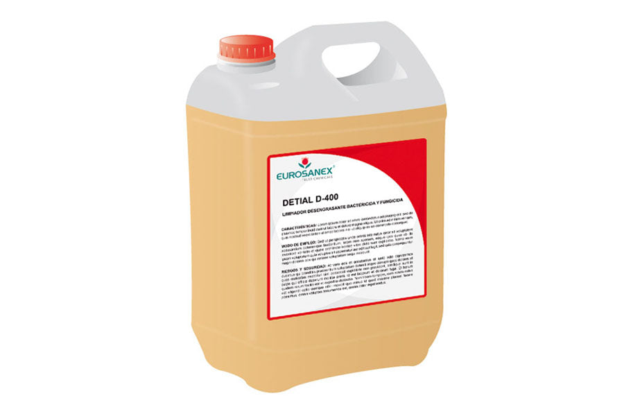 Detergente HA Detial D-400 5L (Limpiador desengrasante bactericida y fungicida)