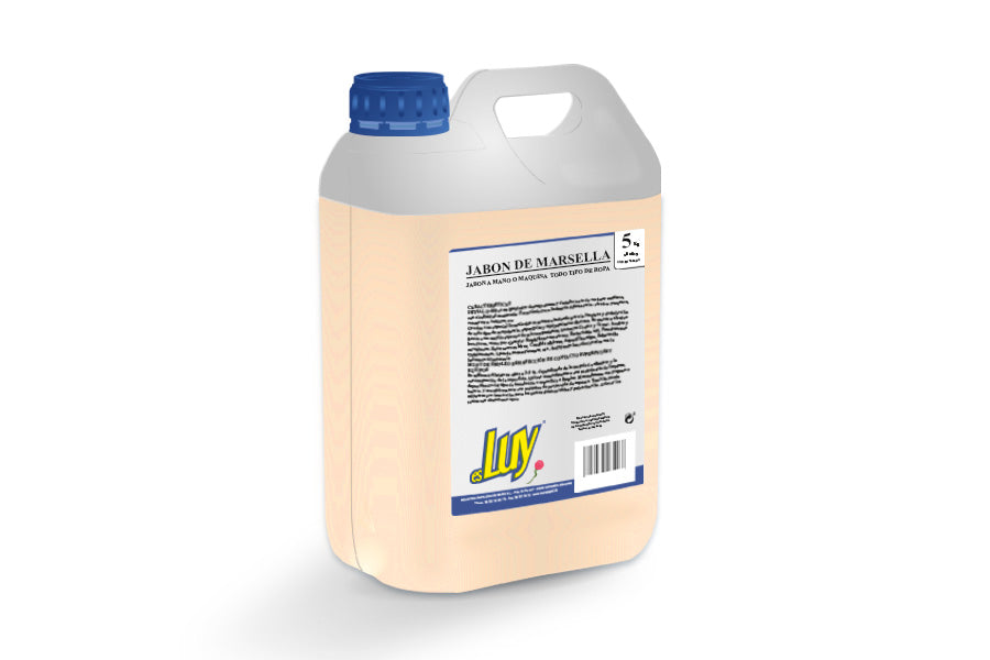 Jabon de Marsella 5L. (Detergente liquido todo tipo ropa)