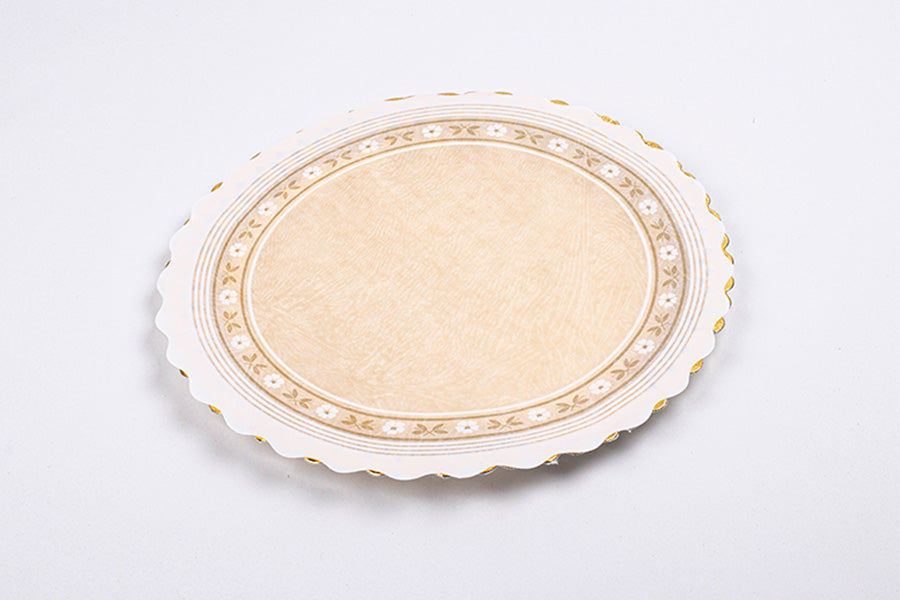Rodales Parafinados Blancos 32cm, 100uds
