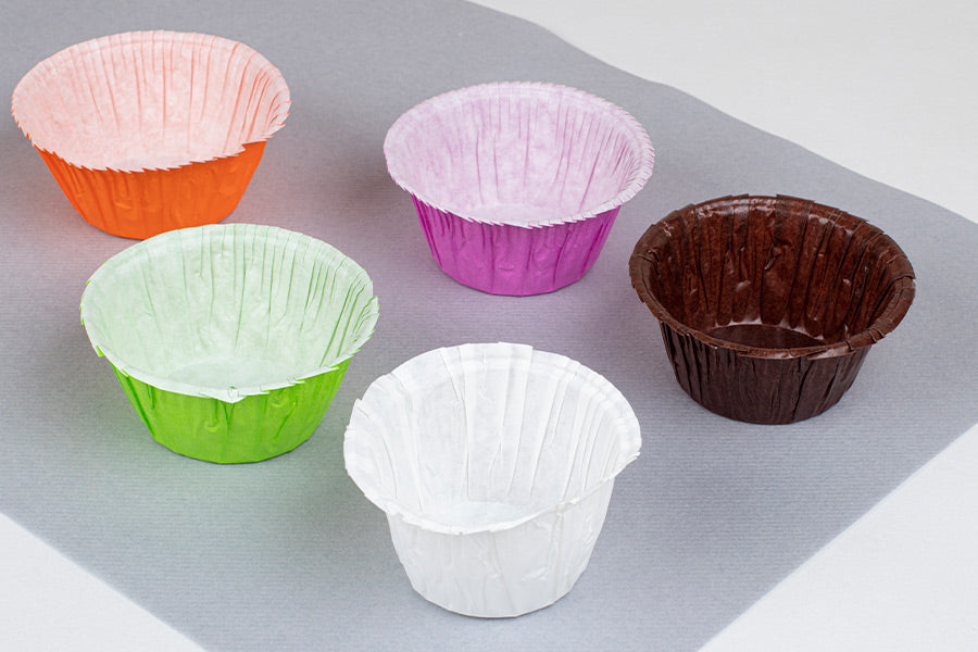 Muffin redonda Pergamino Blanco 47x38 60Gr 165uds