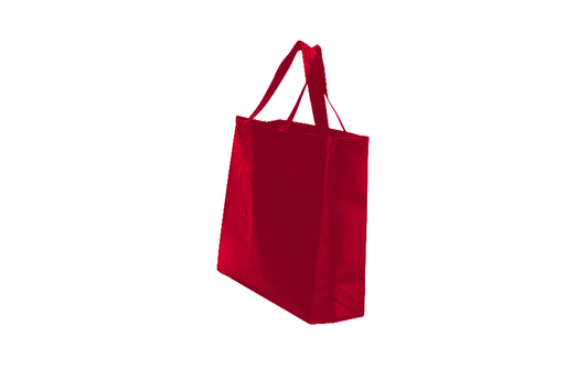 Bolsa Box Novotex 29+10x27cm 80gr. Burdeos