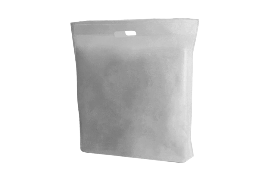 Bolsa Troquelada Novotex 50x50+10cm 60gr Blanco, 200uds