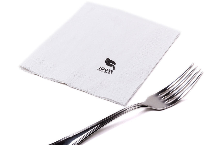 Servilletas Reciclado 2 capas 30x30 100uds. 48pq B
