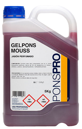 GEL MANOS PERFUMADO "GELPONS MOUSS" 5Kg