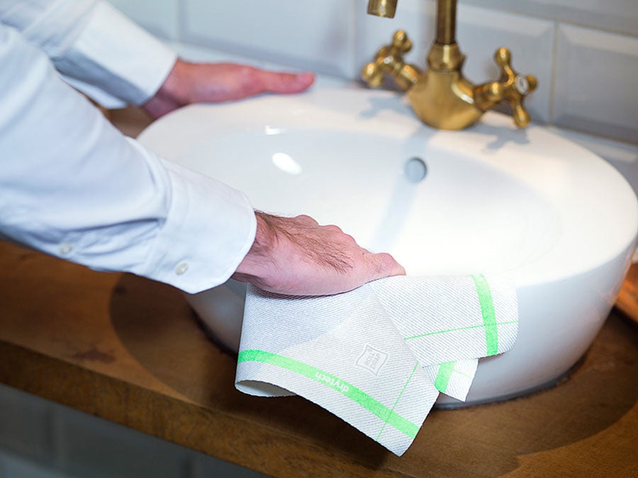 Bayeta Drytech 40x40cm Cenefa (5uds/rollo)