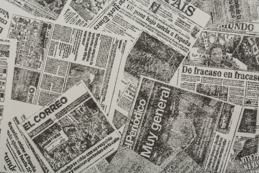 Mantel Novotex 120x120cm Blanco Deco. Prensa, 150uds