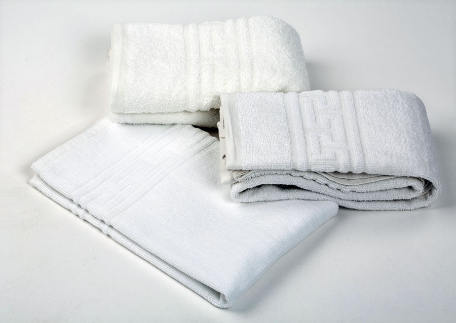 Toalla Blanca Greca 520g 30x50cm