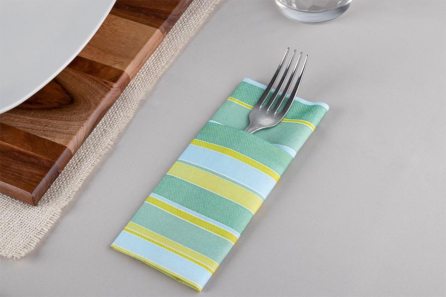 Kanguro Air Soft 40x40cm Deco. Linde Verde, 480uds