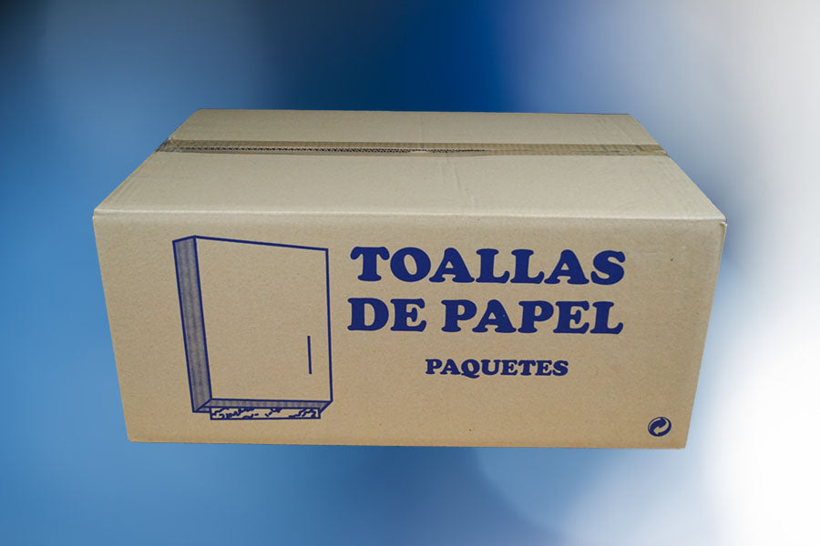Toalleta Natural 1 capa 22x22cm 180uds.